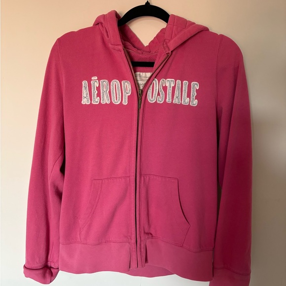 Aeropostale Jackets & Blazers - Aeropostale Fuchsia Zip-Up Jacket